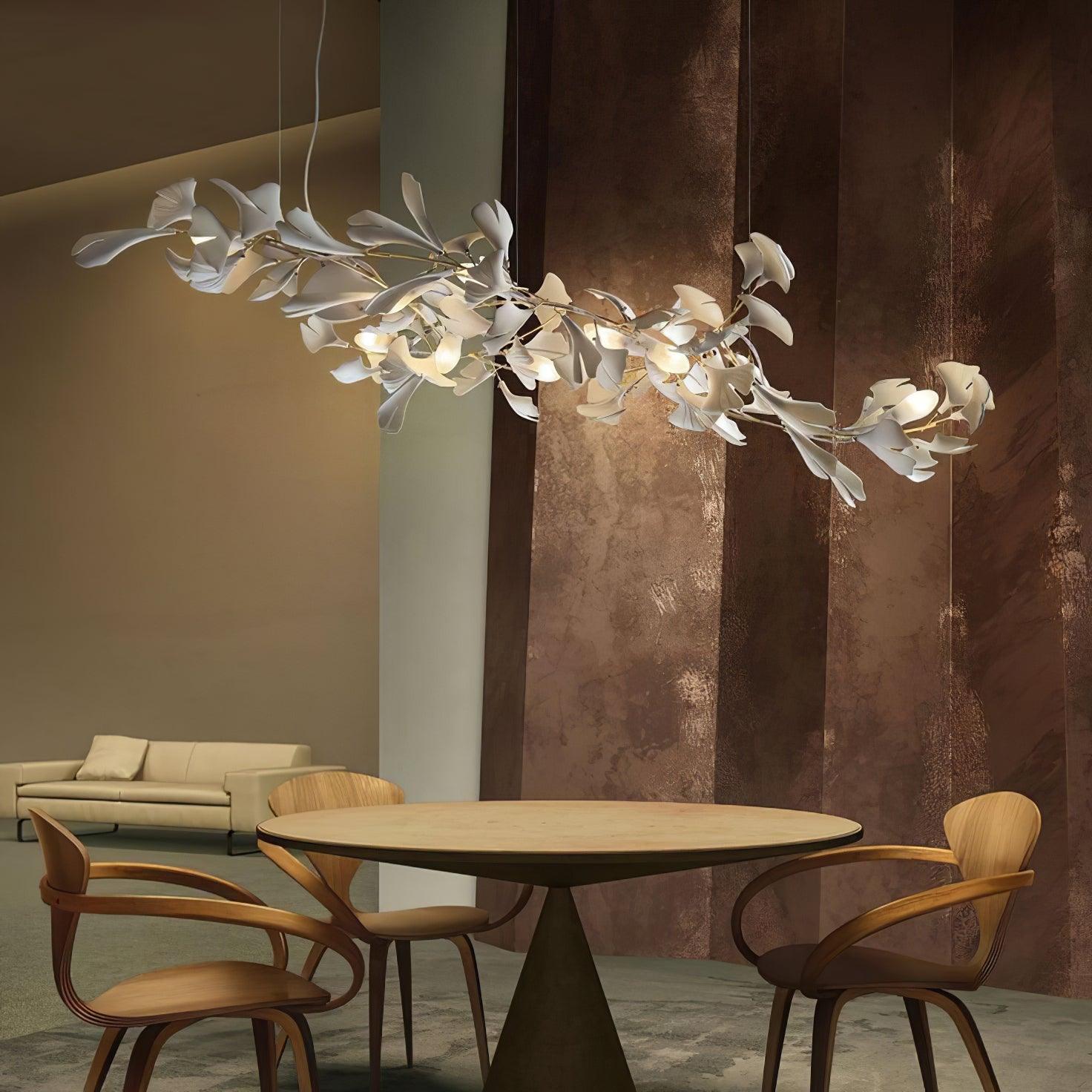 Gingko Ceramic Chandelier E