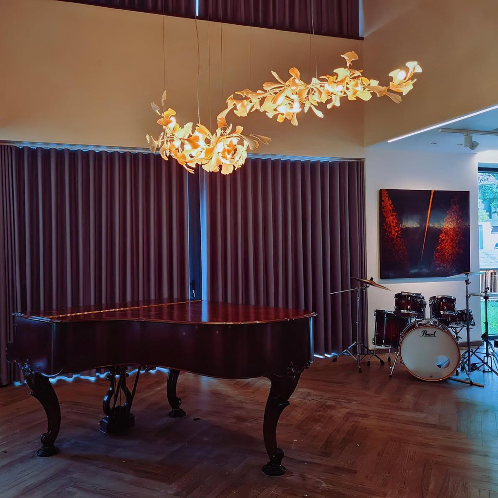 Gingko Ceramic Chandelier E