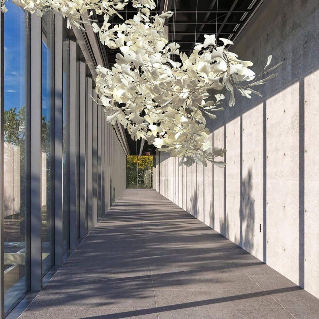 Gingko Ceramic Chandelier E