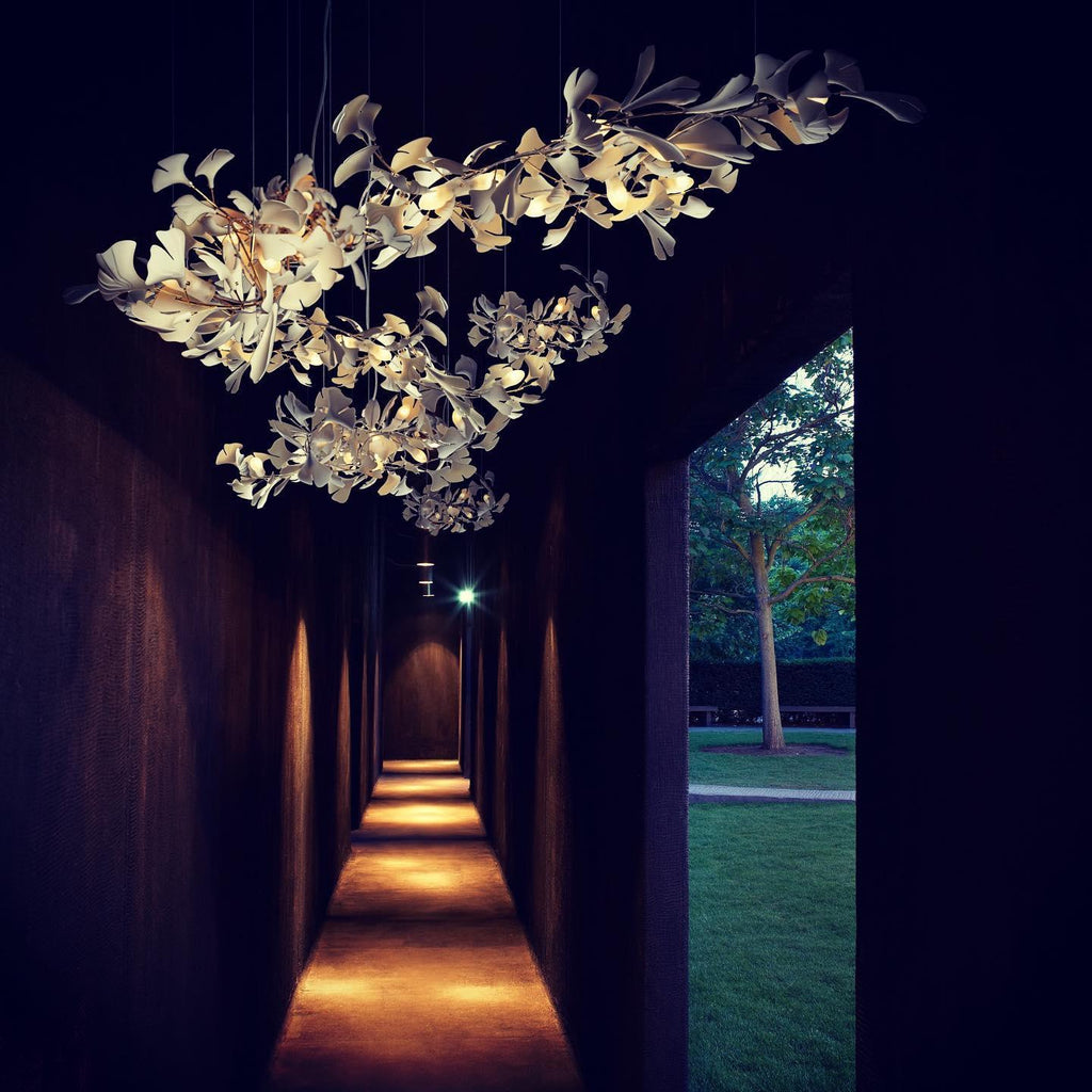 Gingko Ceramic Chandelier E