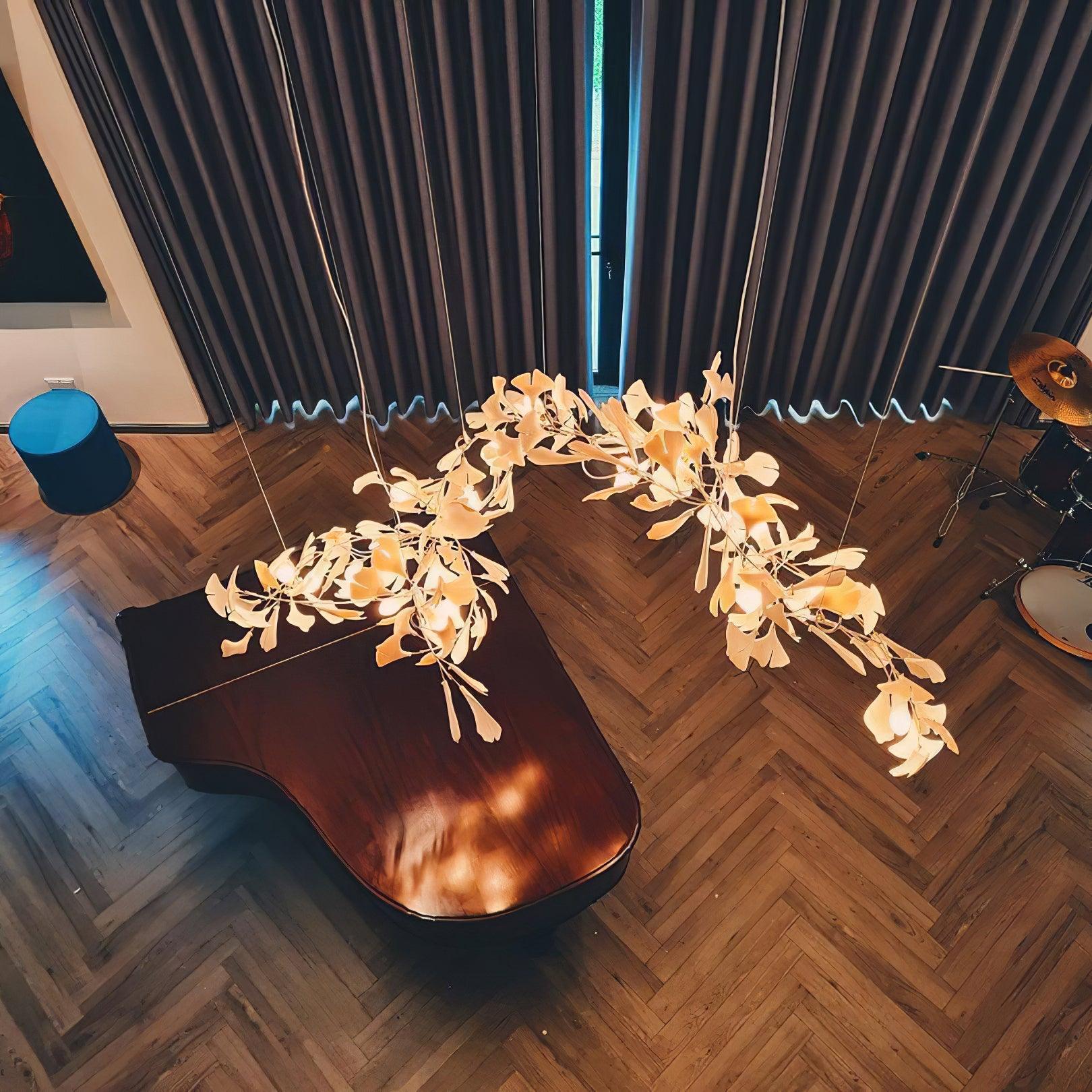 Gingko Ceramic Chandelier E
