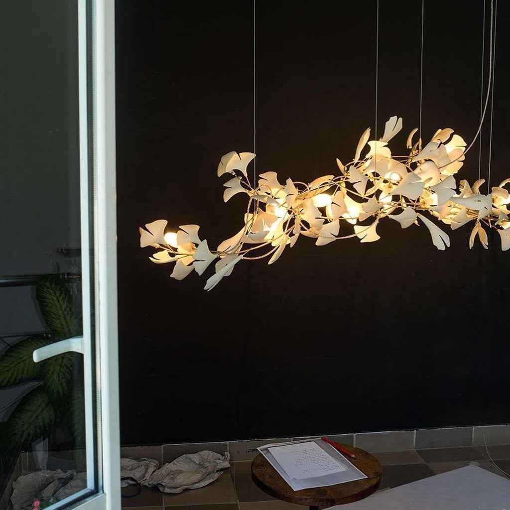 Gingko Ceramic Chandelier E