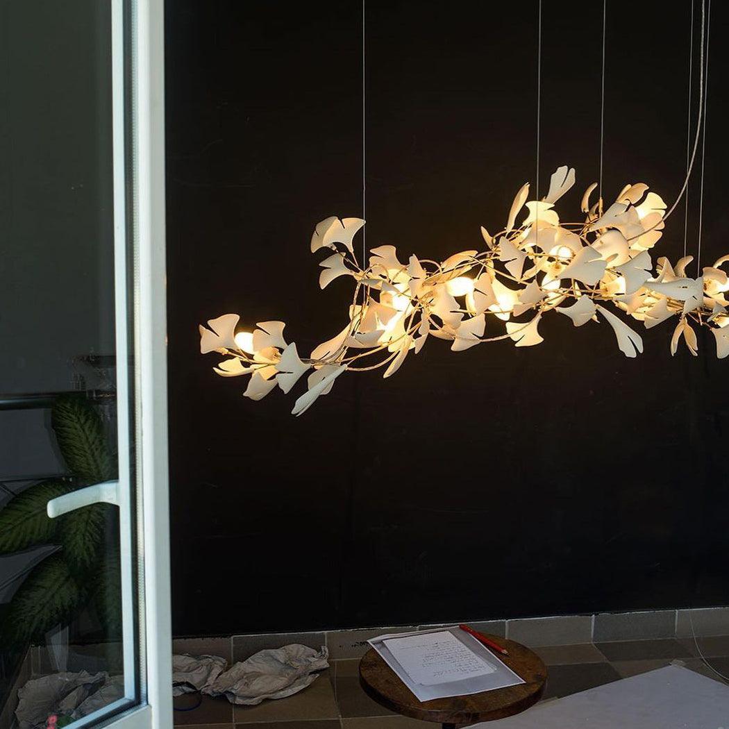 Gingko Ceramic Chandelier E
