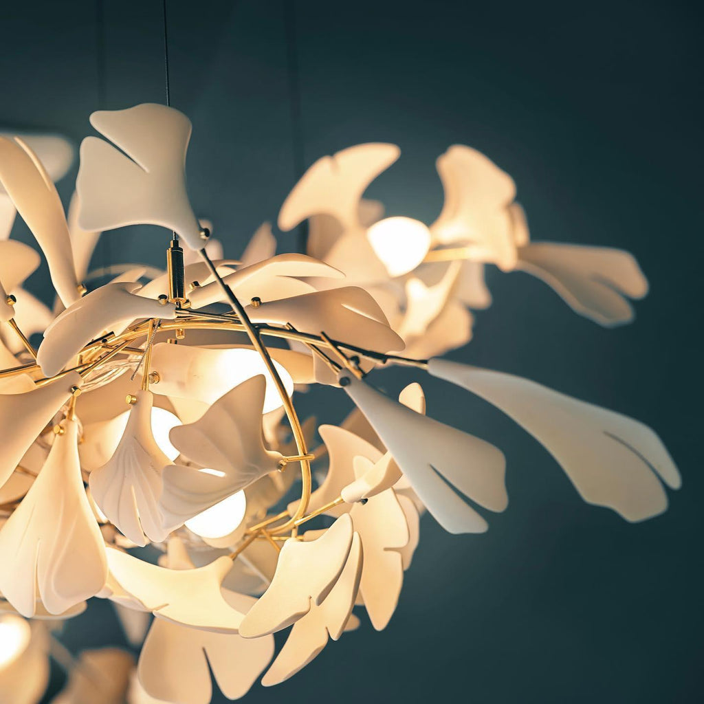 Gingko Ceramic Chandelier E