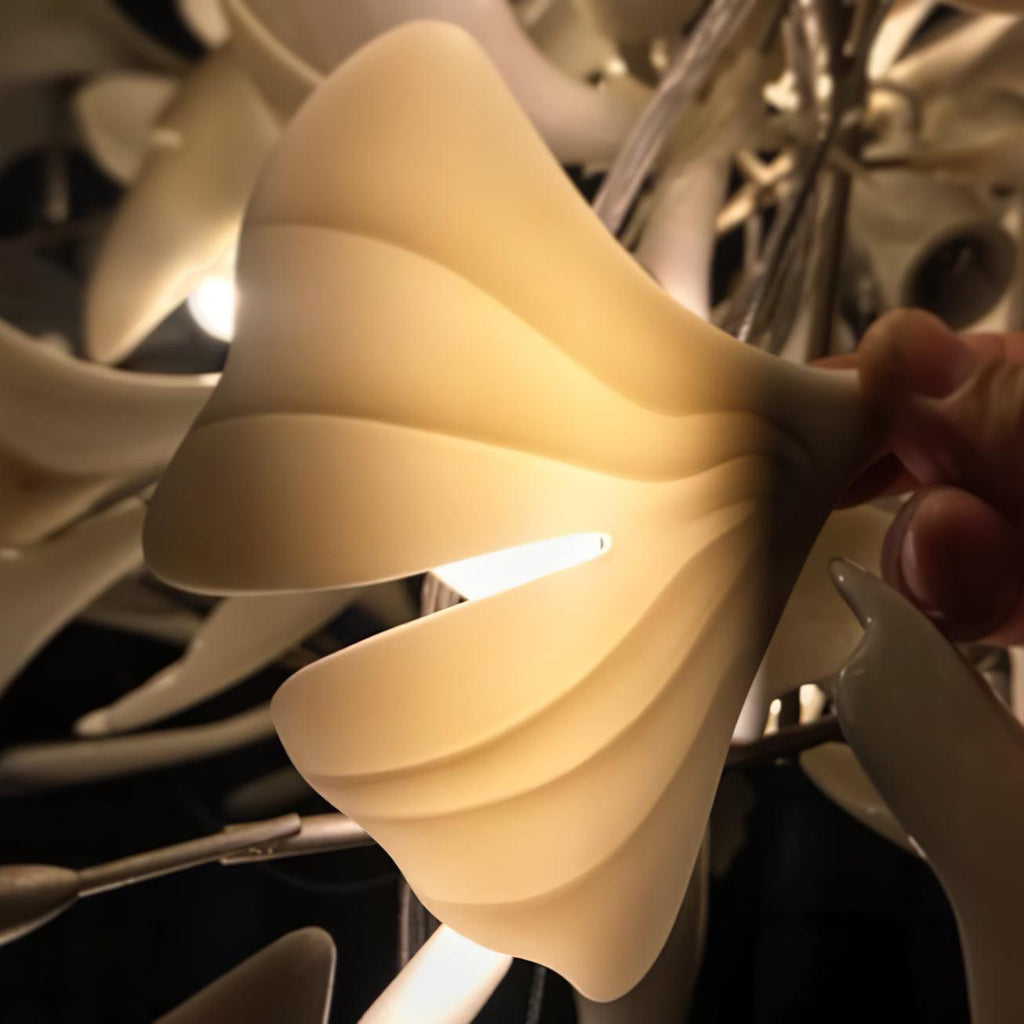 Gingko Ceramic Chandelier E