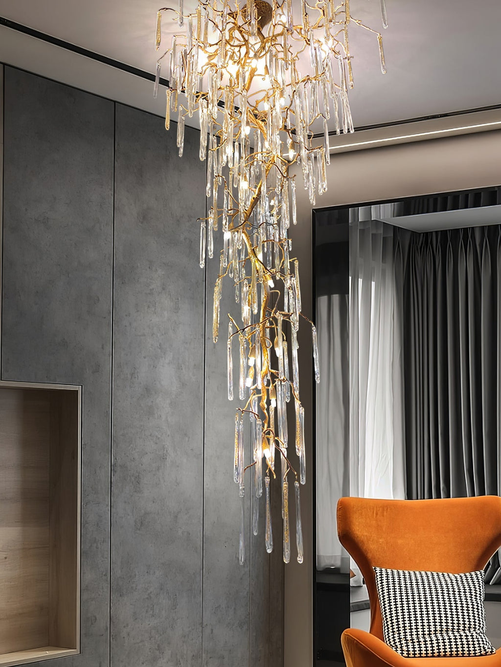Glamour Glaze Chandelier