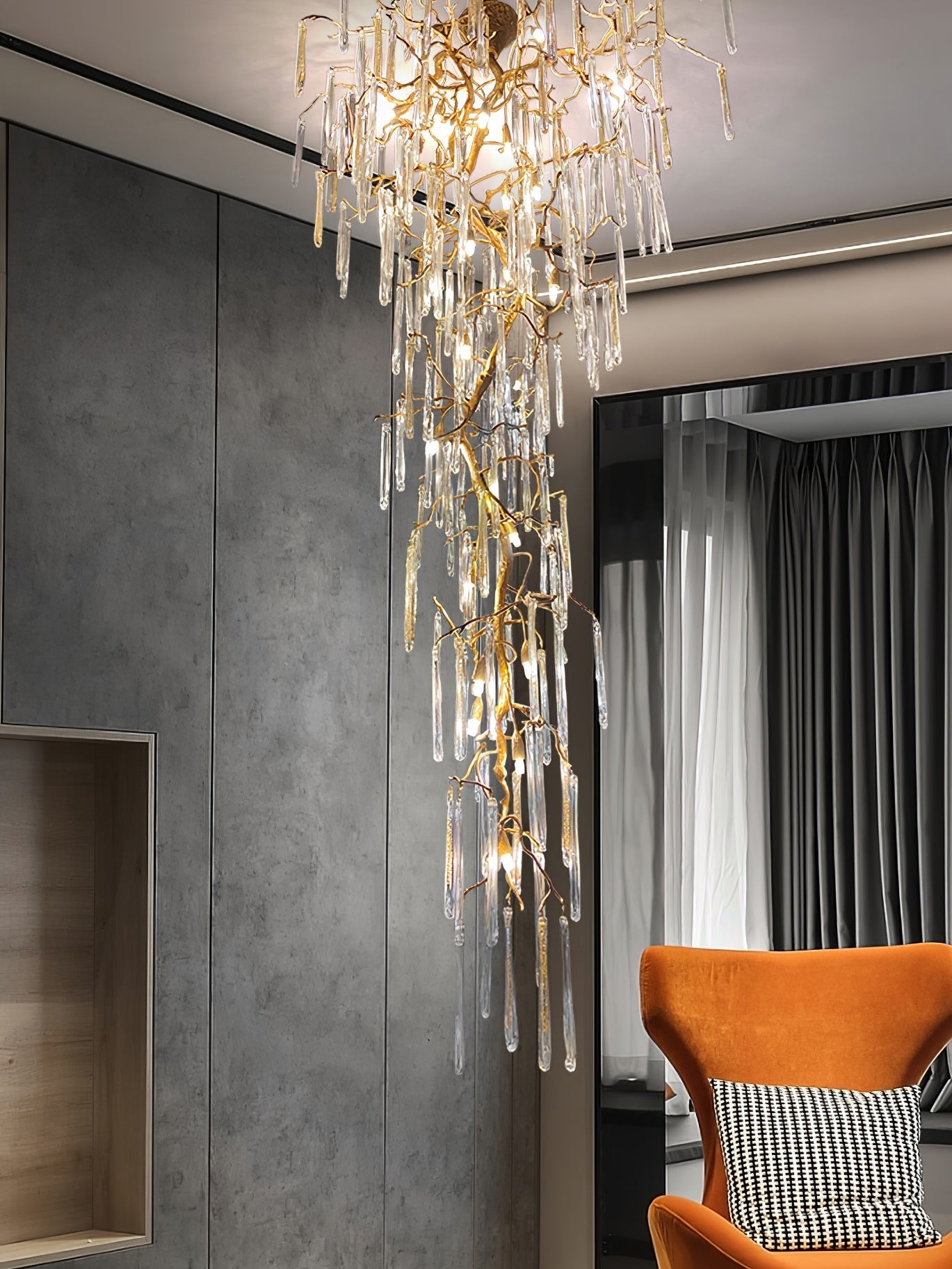 Glamour Glaze Chandelier