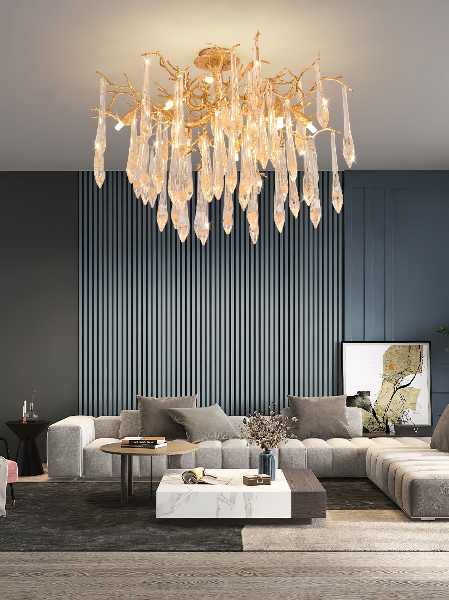 Glamour Glaze Chandelier