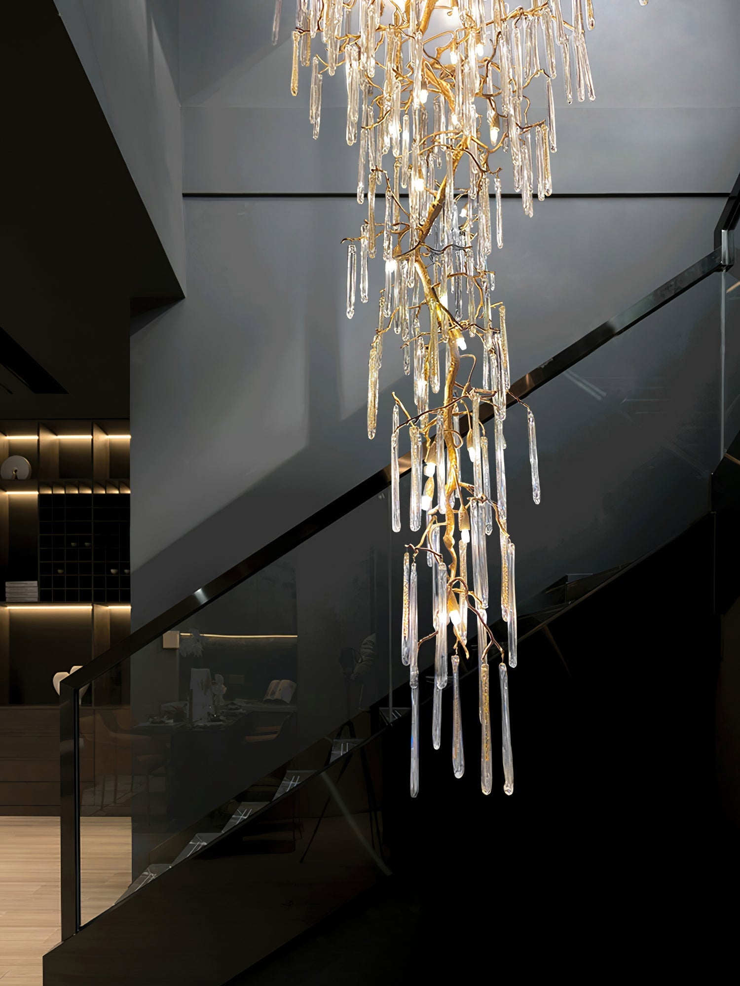 Glamour Glaze Chandelier