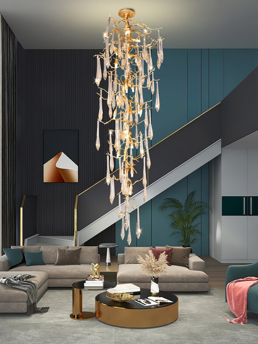 Glamour Glaze Chandelier