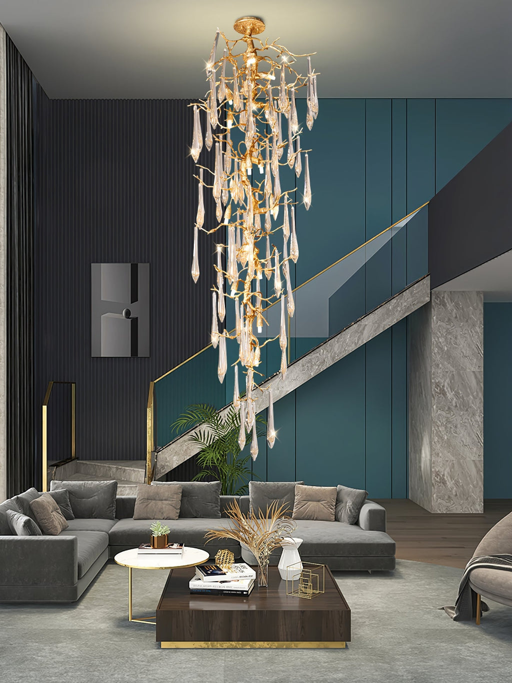 Glamour Glaze Chandelier