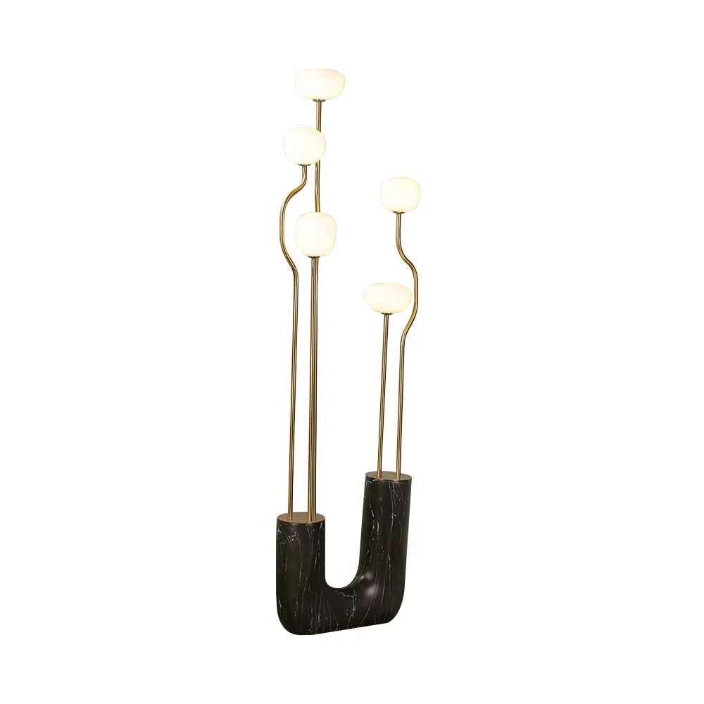 Glass Artistic Aria Bloom Floor Lamp