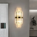 Rectangular Crystal Strip Elegant Wall Lamp