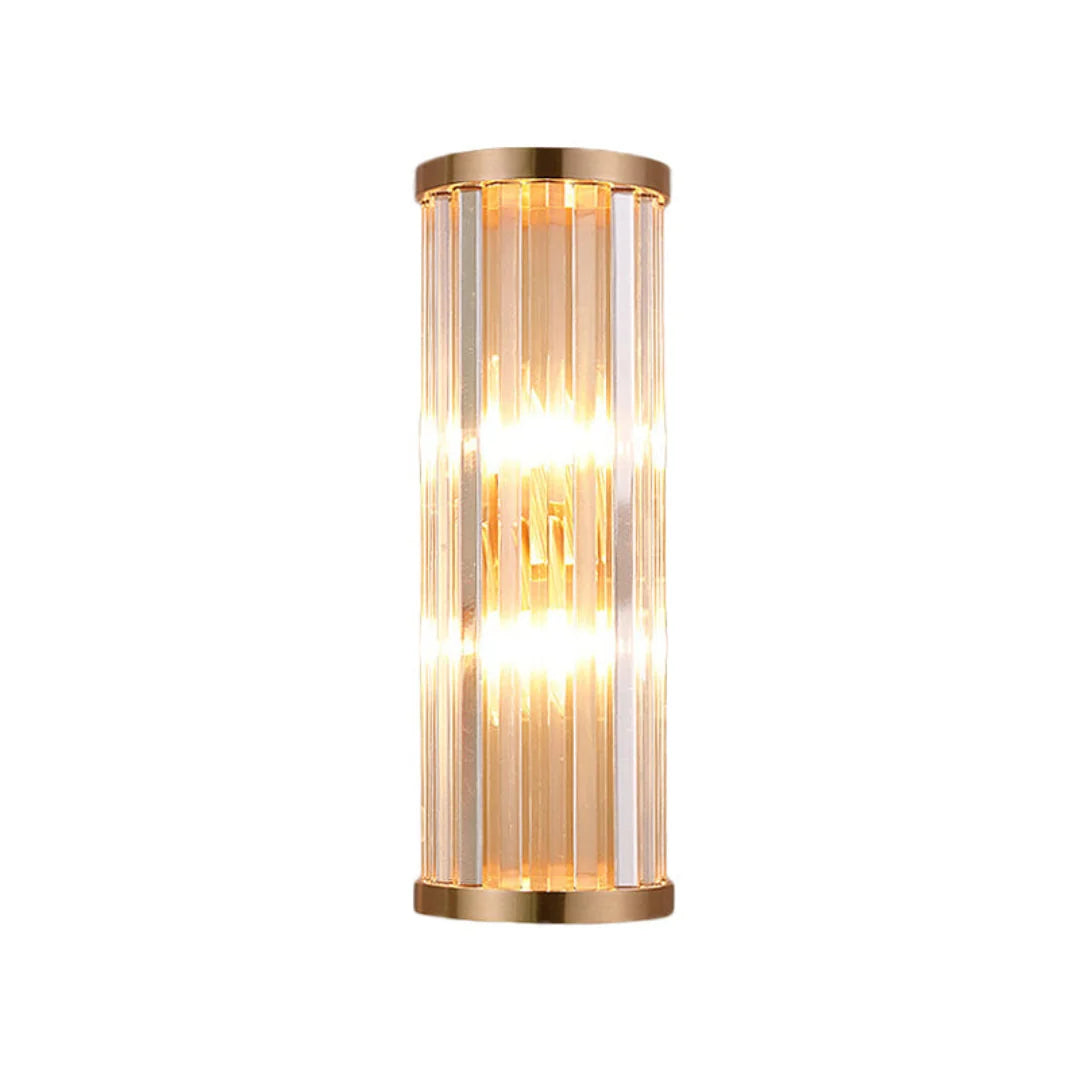 Golden Crystal Wall Lamp