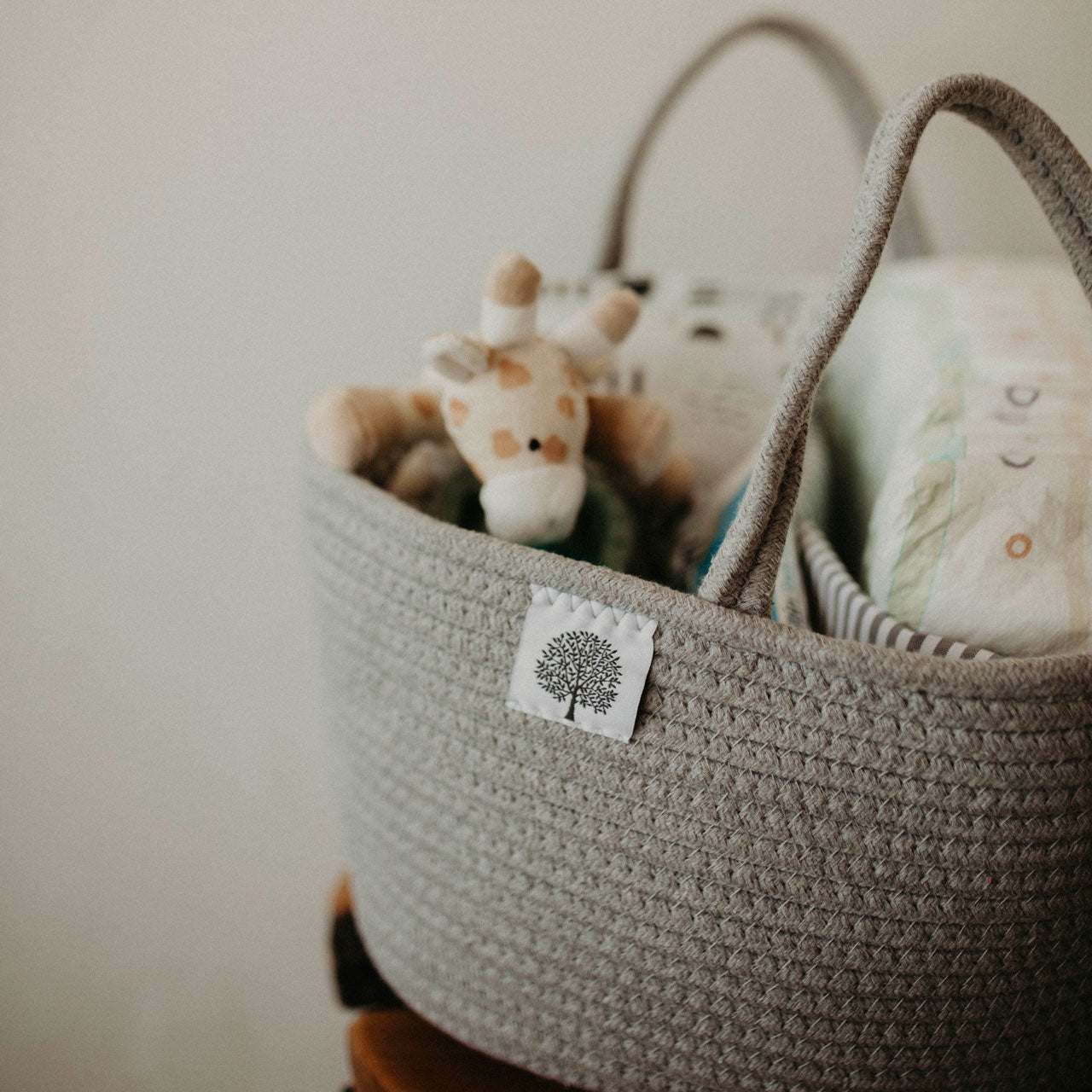 Rope Diaper Caddy