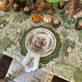 HARMONY GREEN ROUND PLACEMAT (Set Of 4)