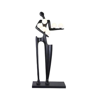 Greeter Sculptural Figure Floor Lamp