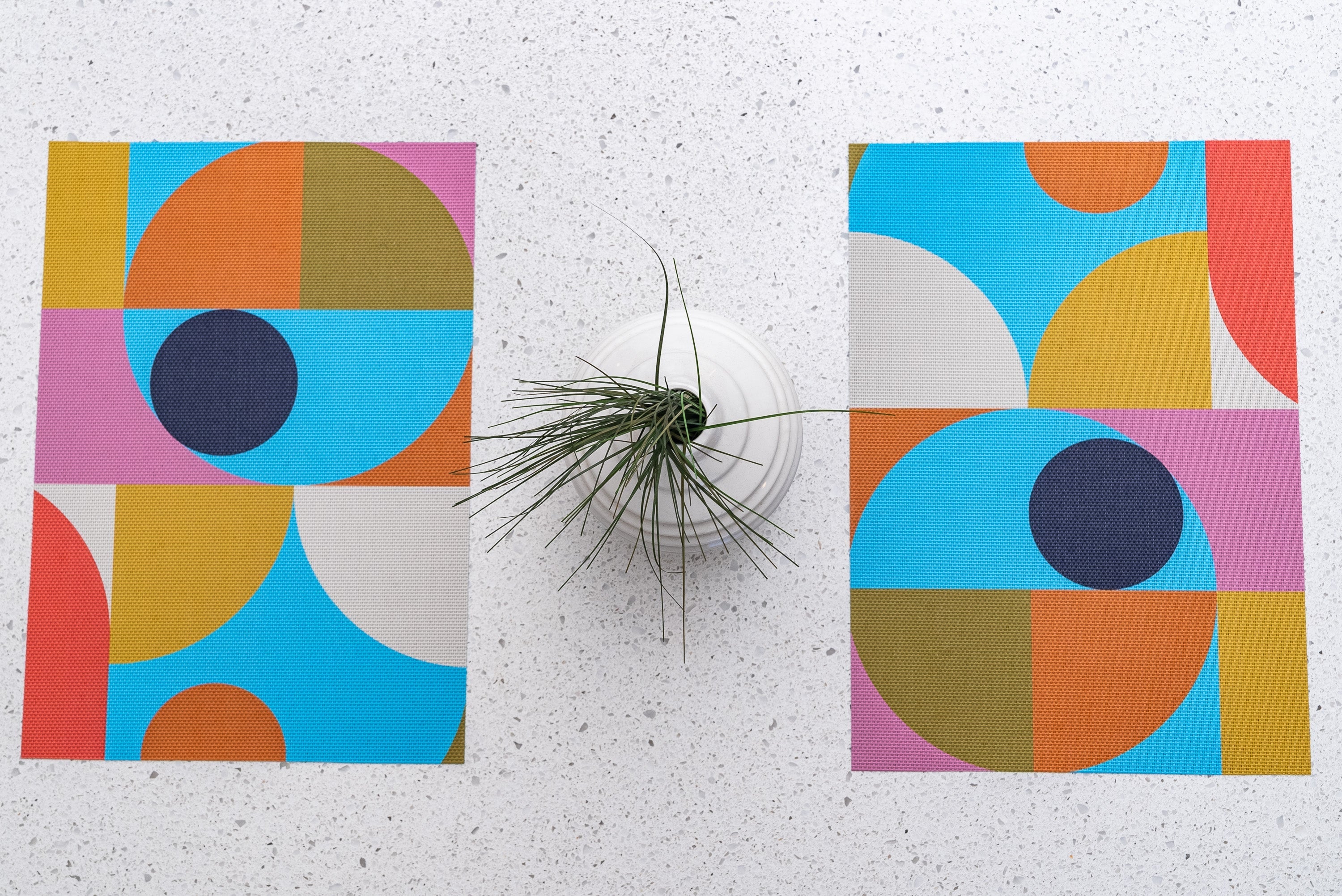 Gumball double-sided Woven Placemat