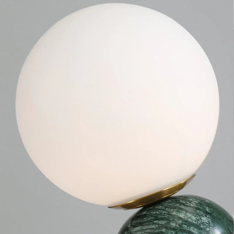Marble Glass Table Lamp