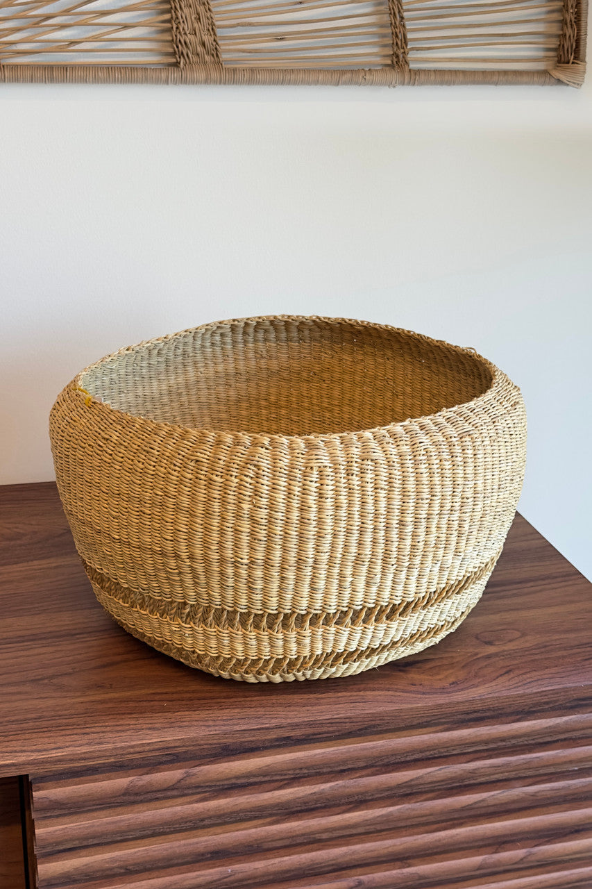 Perfect Planter - Round Mixed Weave