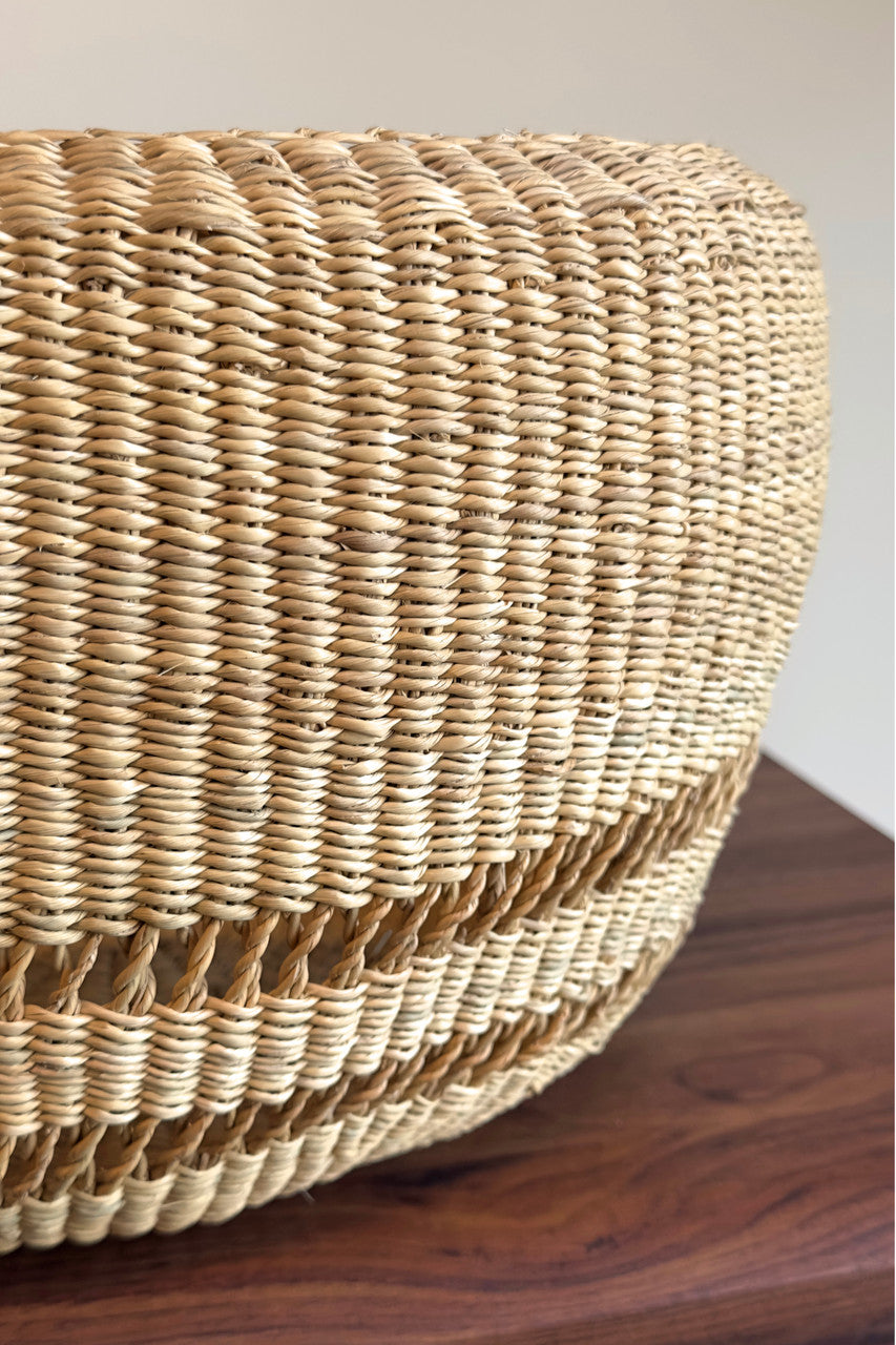 Perfect Planter - Round Mixed Weave
