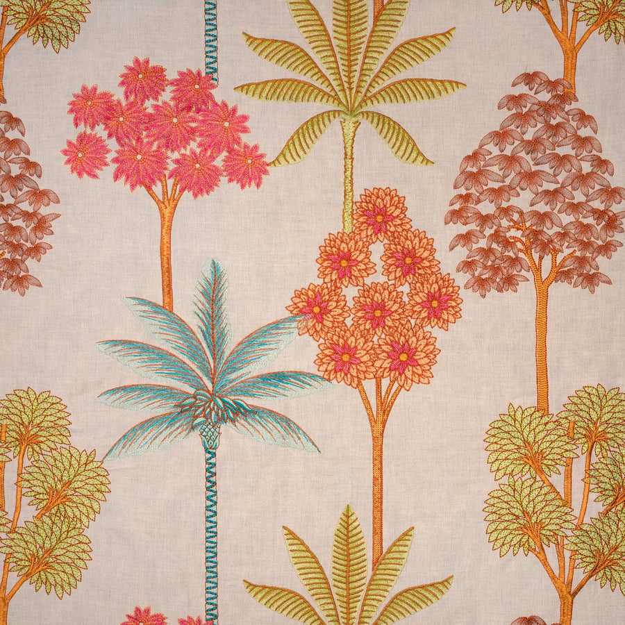 Hermosa Crewel Embroidery Drapery Fabric