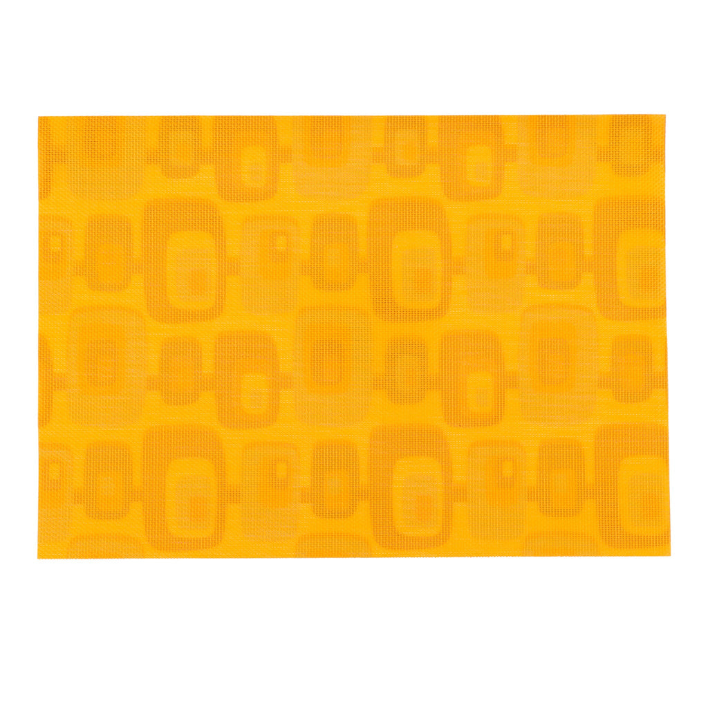 Atomic double-sided Woven Rectangular Placemat