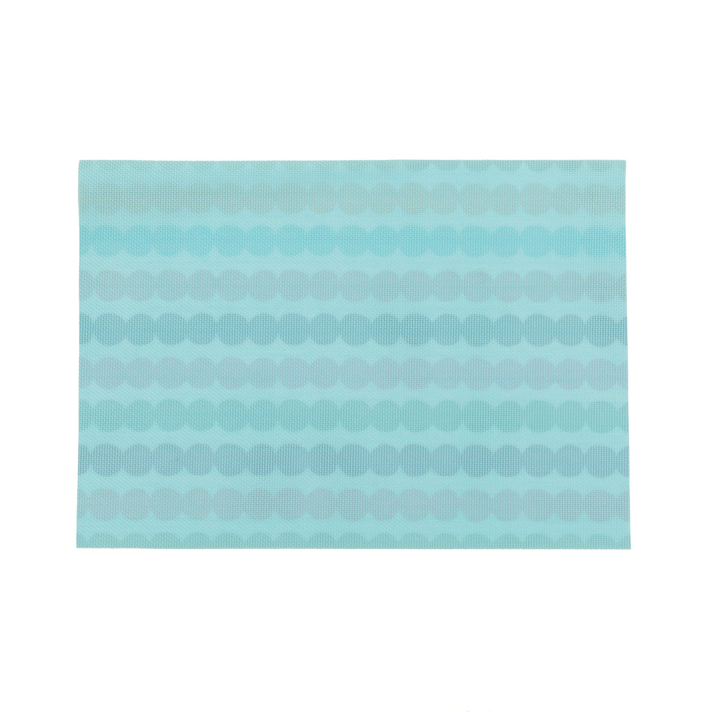 Pom Pom double-sided Woven Rectangular Placemat - set of 4
