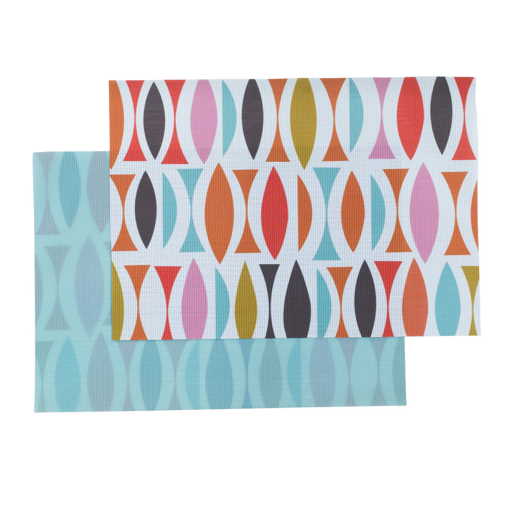 Cha-Cha double-sided Woven Rectangular Placemat