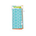 Turquoise Breeze Block Hand Towel 18" x 24"
