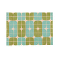 Intersection double-sided Woven Rectangular Placemat - set of 4