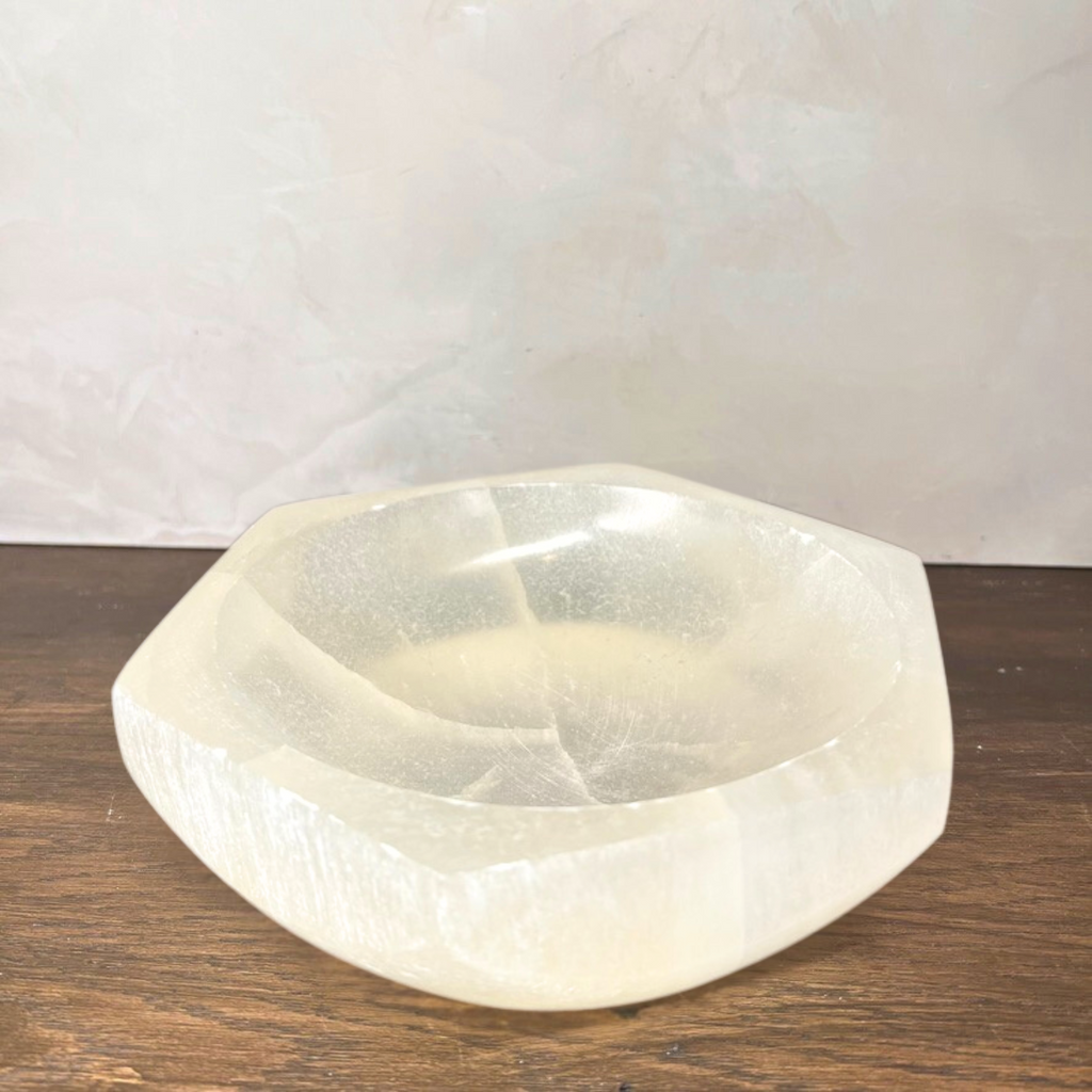 Hex Selenite Dish