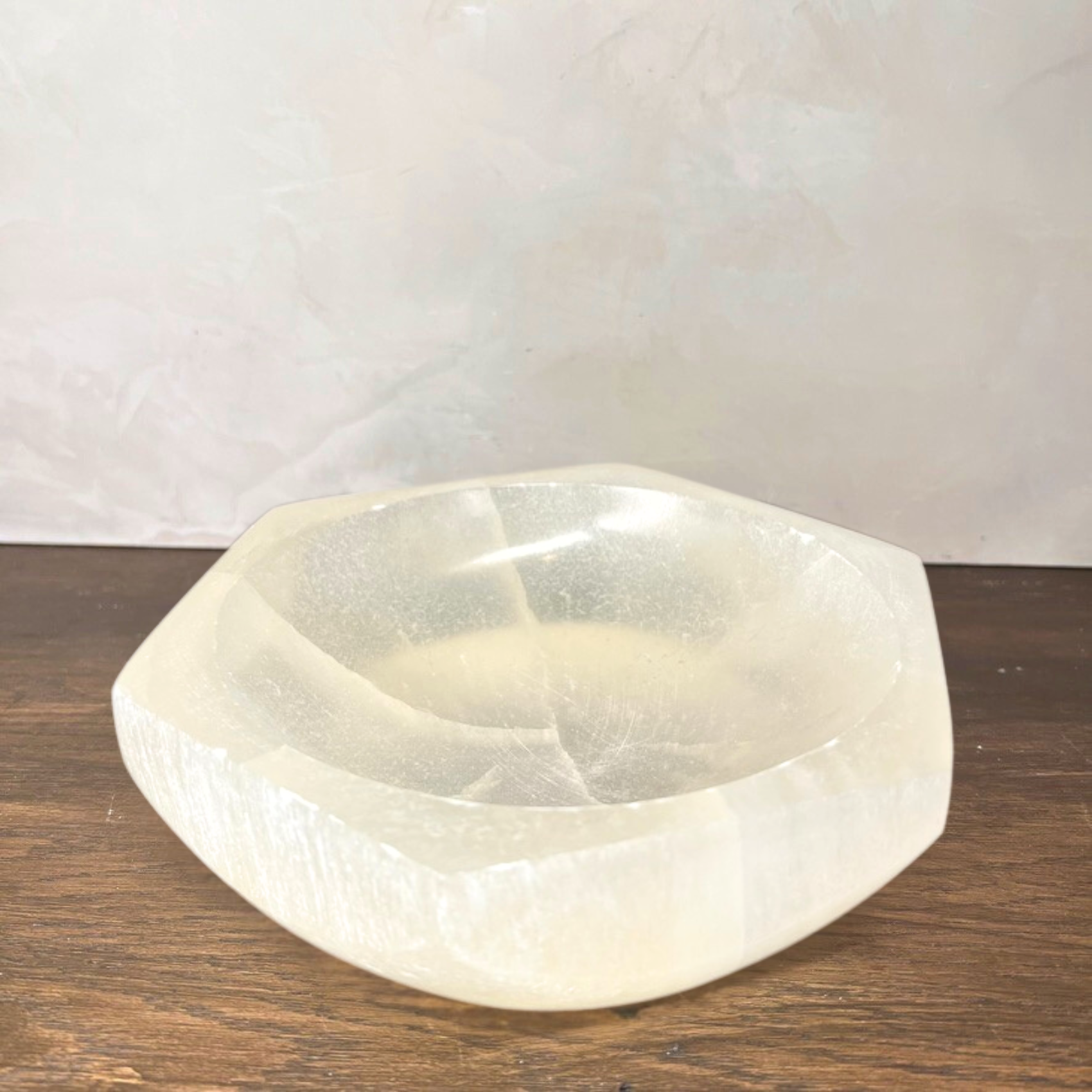Hex Selenite Dish