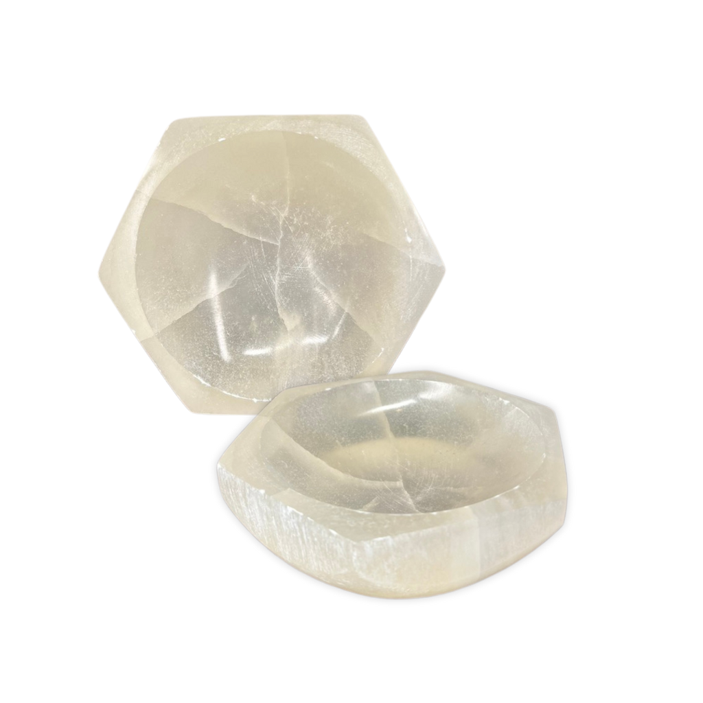 Hex Selenite Dish