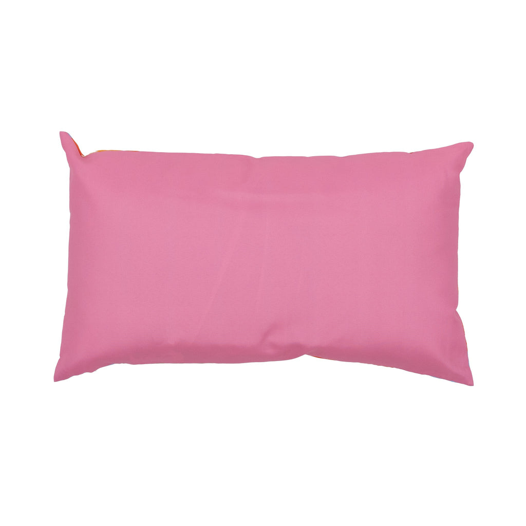 Geo double-sided Bolster Pillow - 11.8" x 19.7"