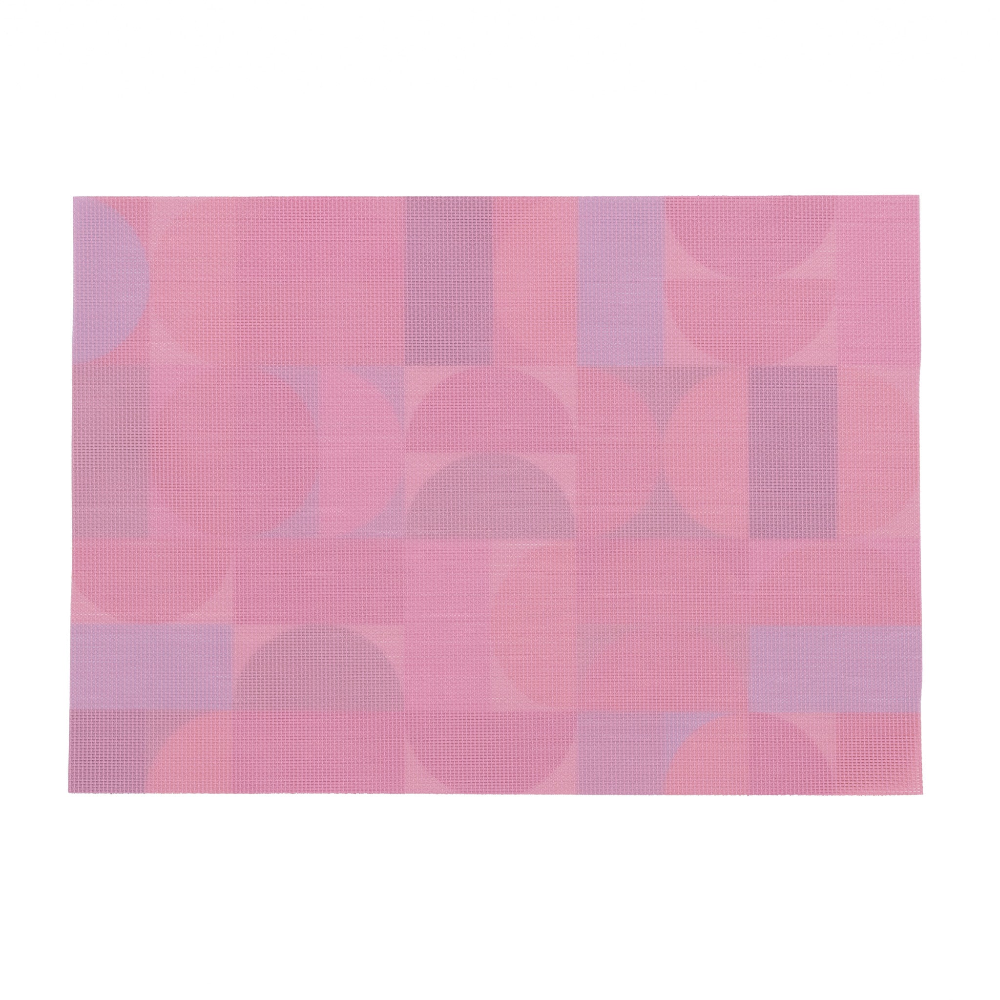 Geo double-sided Woven Rectangular Placemat - set of 4