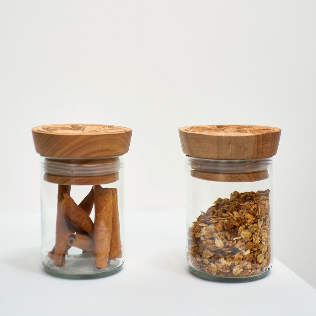 Hiliki Jar - Clear - Large (set of 2)