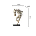 Horse Head Sculpture - Geometric Metal