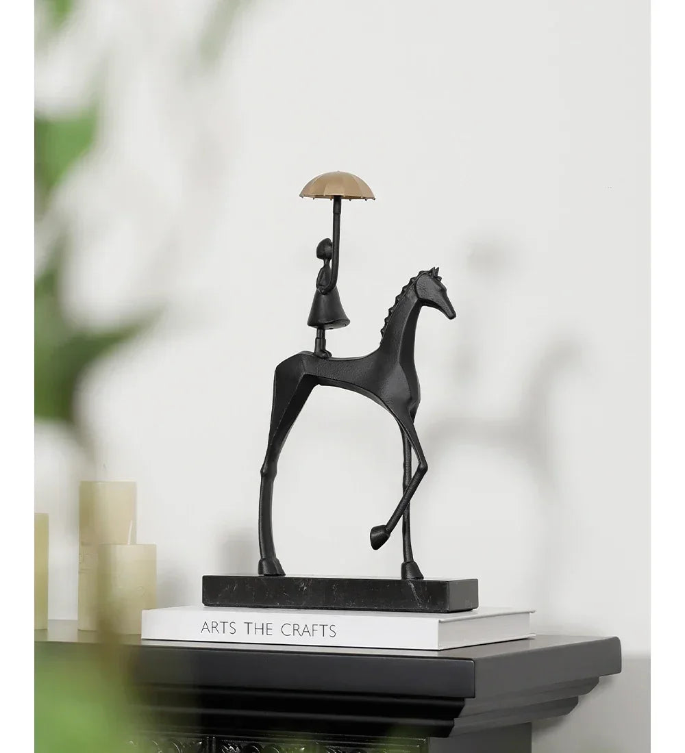 Horse Sculpture - Decorative Horse Figurine
