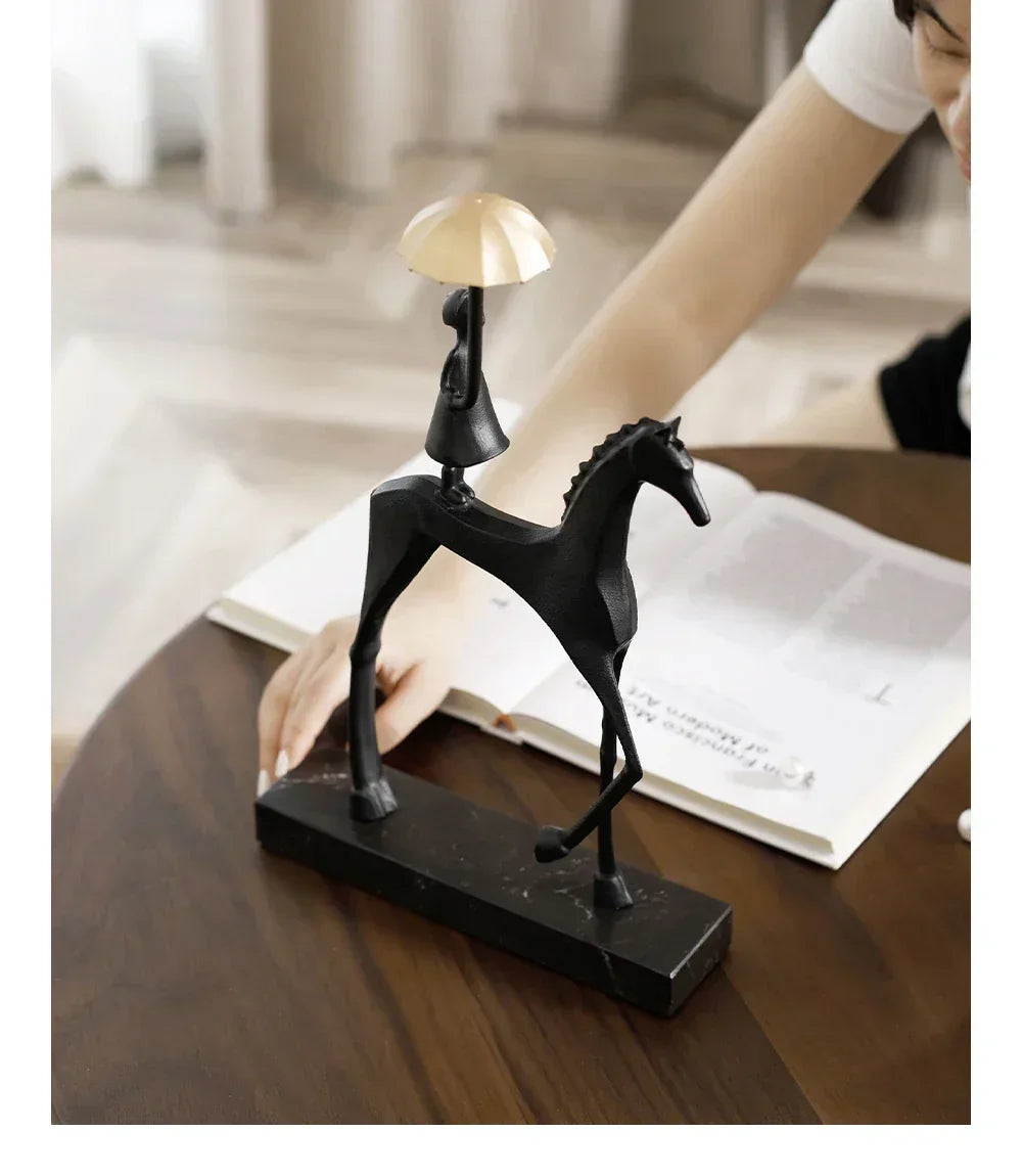 Horse Sculpture - Decorative Horse Figurine
