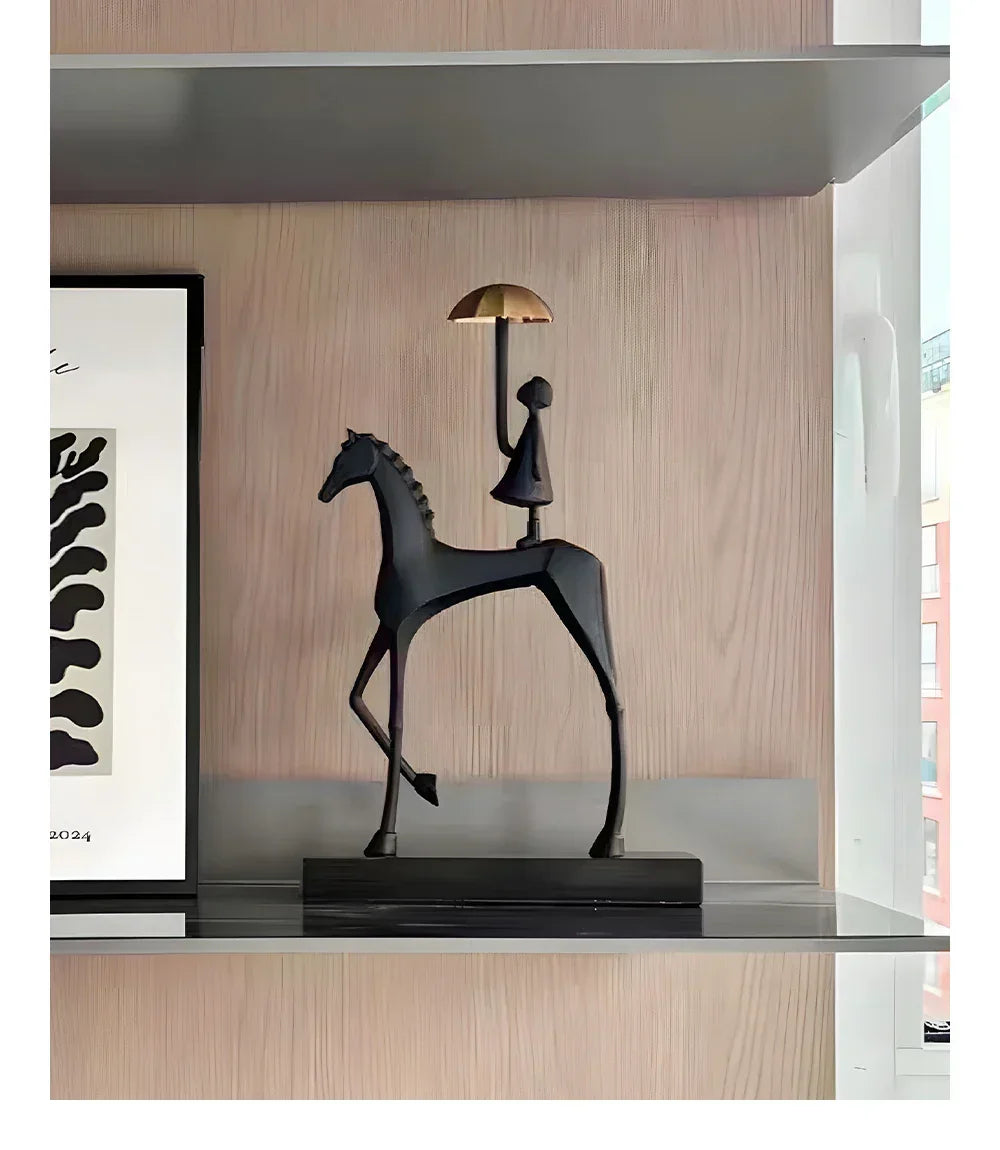 Horse Sculpture - Decorative Horse Figurine