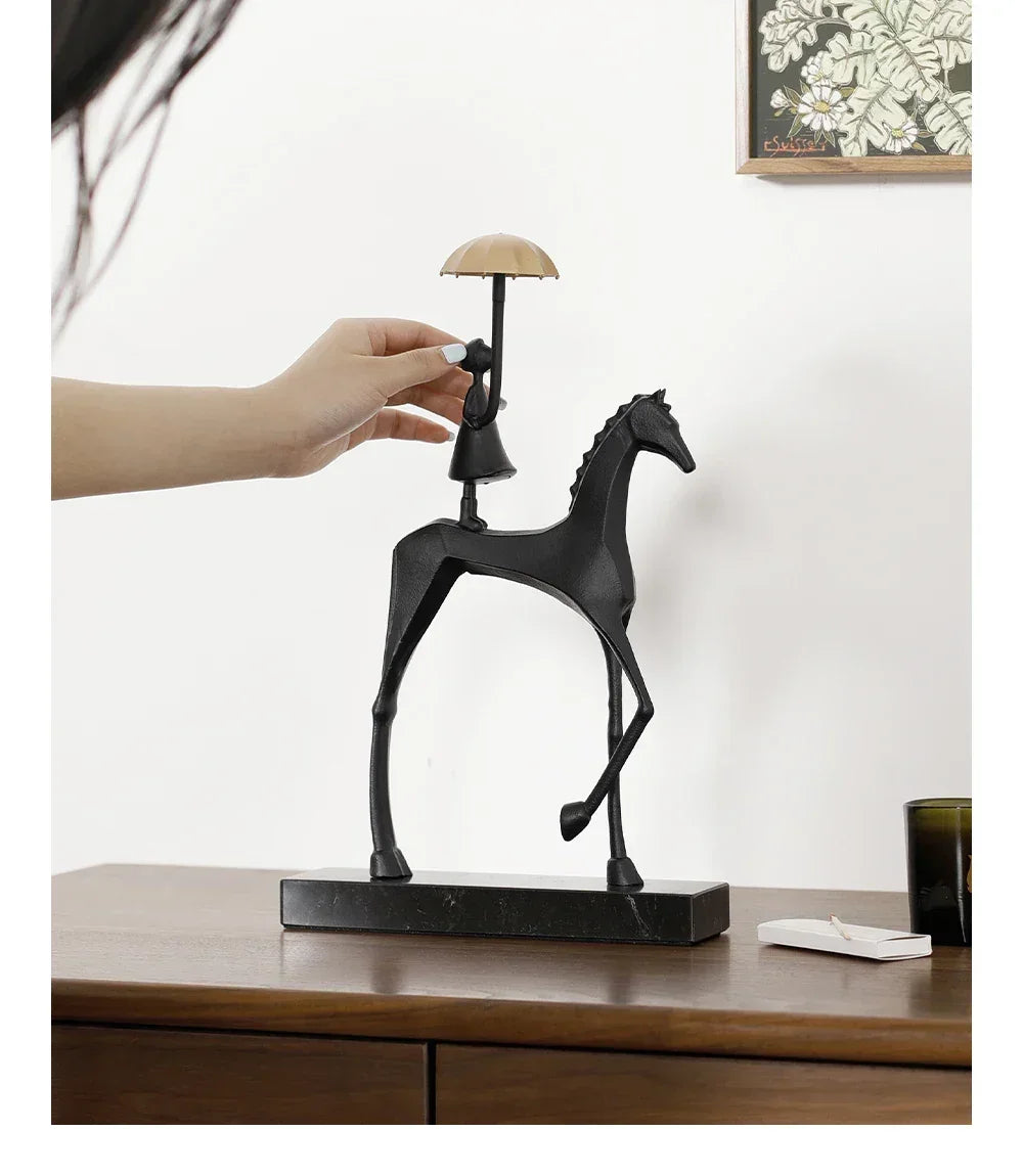 Horse Sculpture - Decorative Horse Figurine