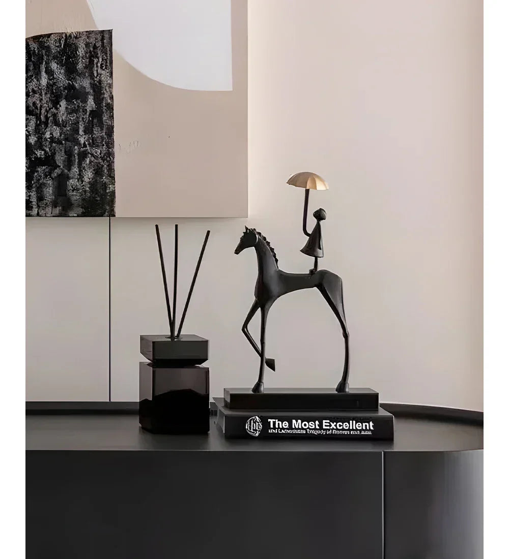Horse Sculpture - Decorative Horse Figurine