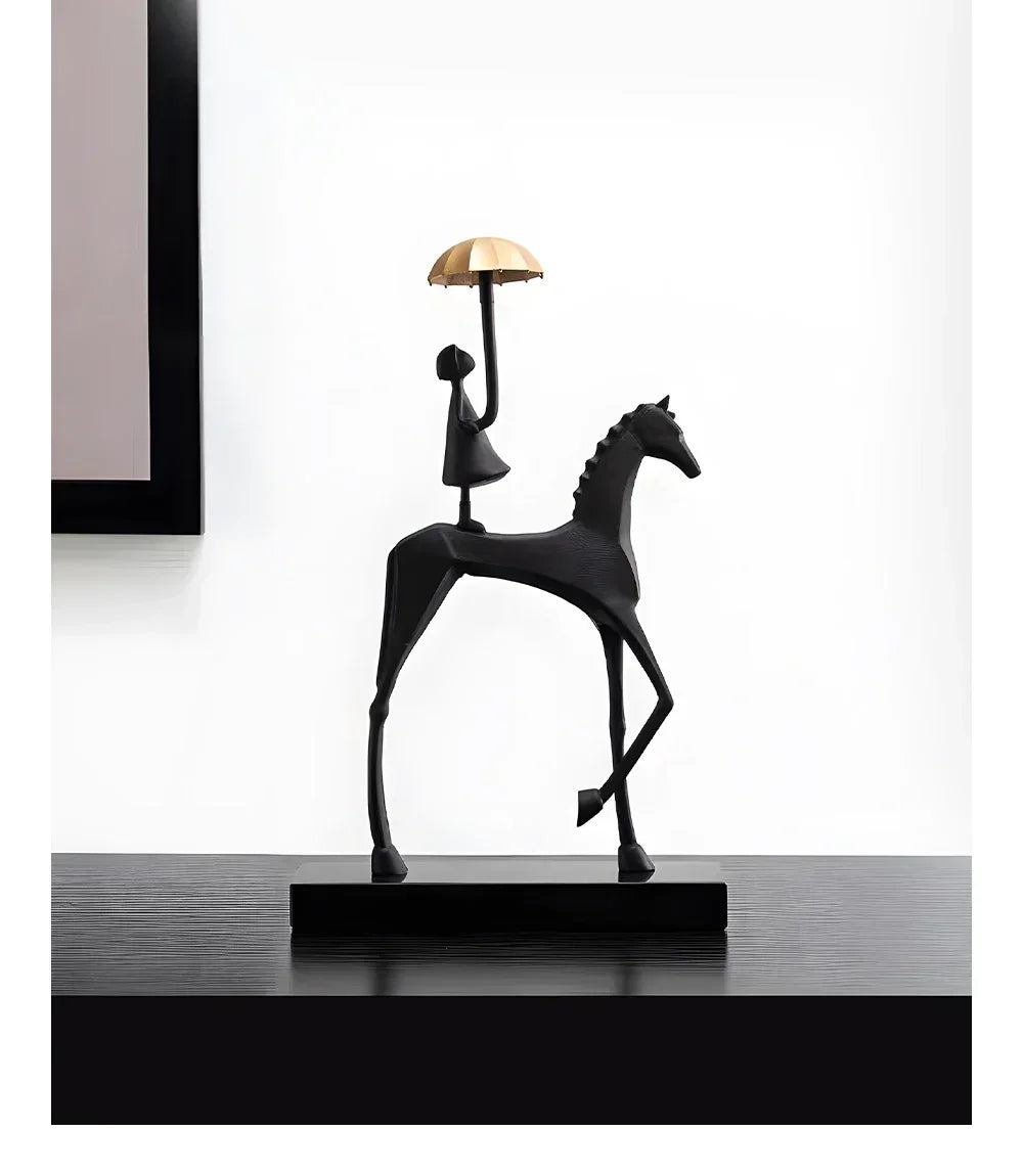 Horse Sculpture - Decorative Horse Figurine