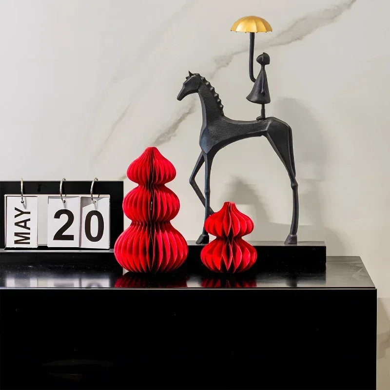 Horse Sculpture - Decorative Horse Figurine