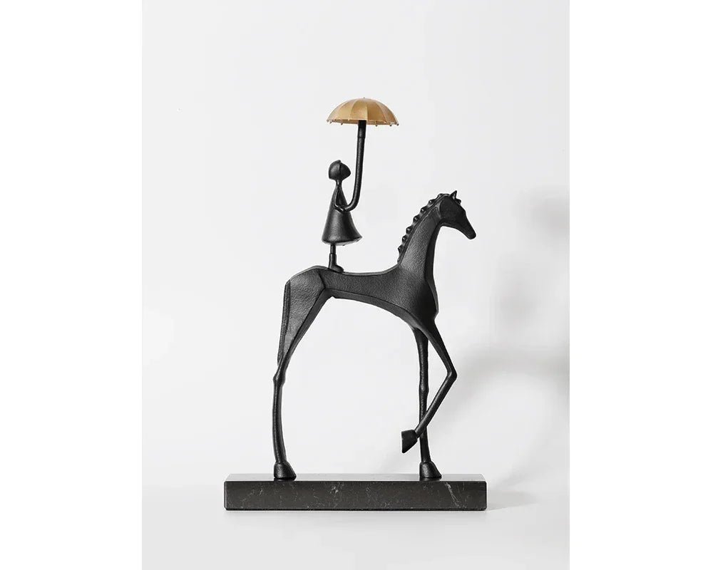 Horse Sculpture - Decorative Horse Figurine