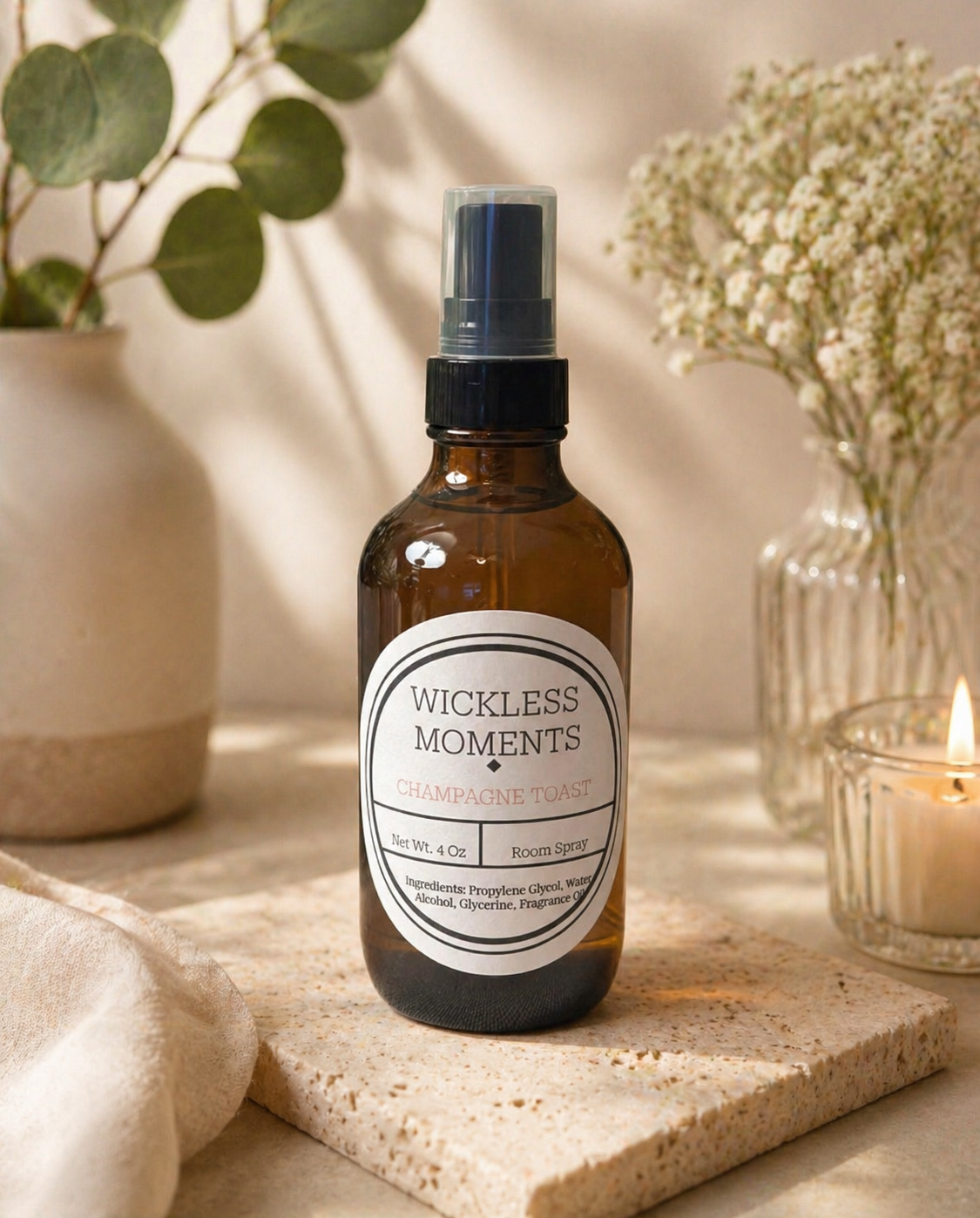 Champagne Toast Luxury Room Spray | 4 oz