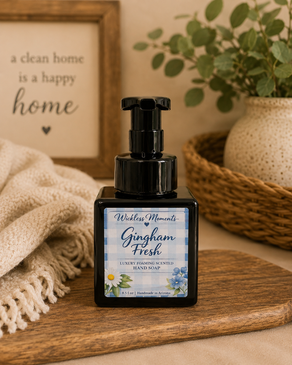Gingham Fresh Luxury Foaming Hand Soap | 8.5 oz