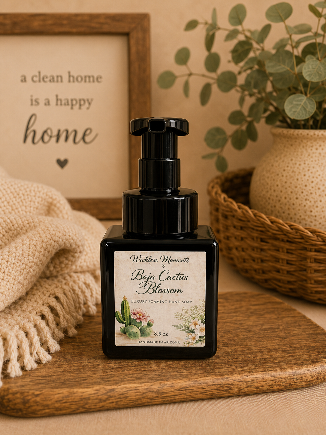 Baja Cactus Blossom Luxury Foaming Hand Soap | 8.5 oz