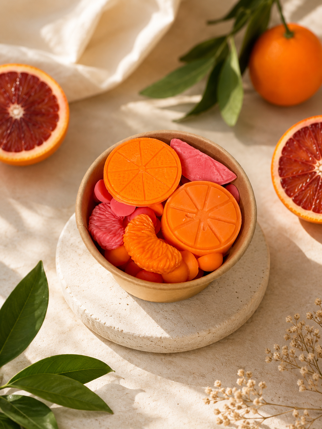 Blood Orange Scoopie Wax Melt Cup | 4.5 oz
